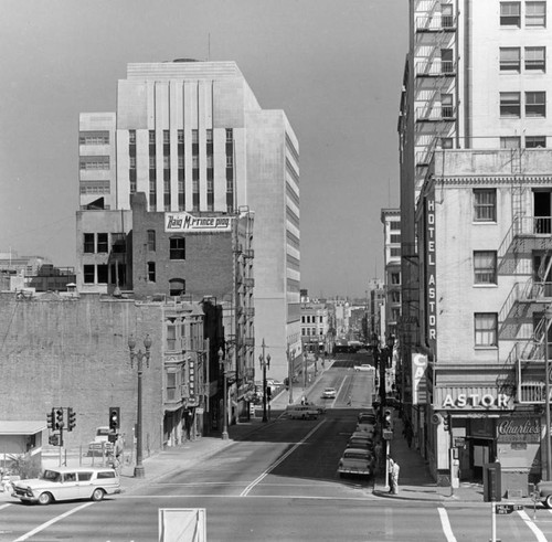 2nd Street from Hill Street