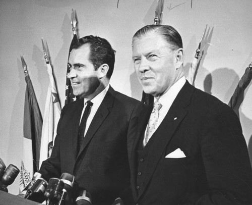 Richard Nixon and George Murphy