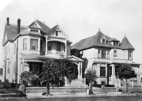 Two homes on Grand Avenue