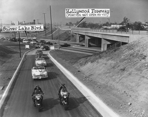 101 Freeway opening