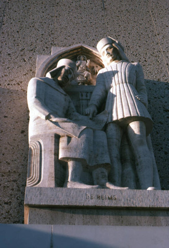 Scottish Rite Temple statue