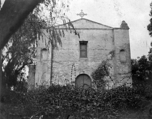 Mission San Gabriel Arcangel, western view