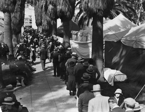 Earthquake food line