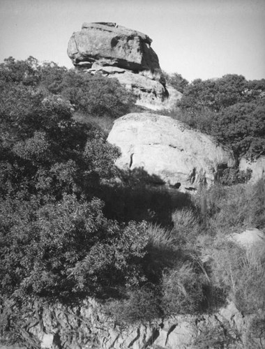 Rock outcrop in Chatsworth