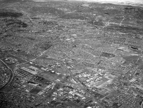 Los Angeles Basin, aerial view