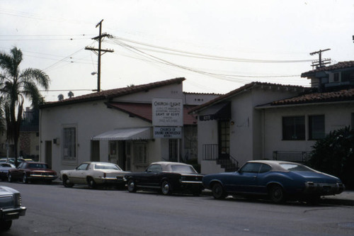 Offices and churches on S. St. Andrews Place