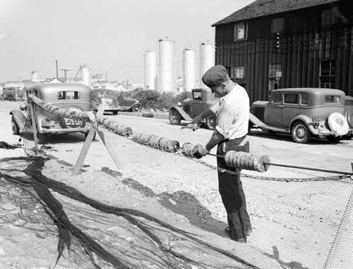 L.A. Harbor fisherman