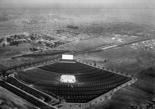 La Habra Drive-In, La Habra, looking northeast