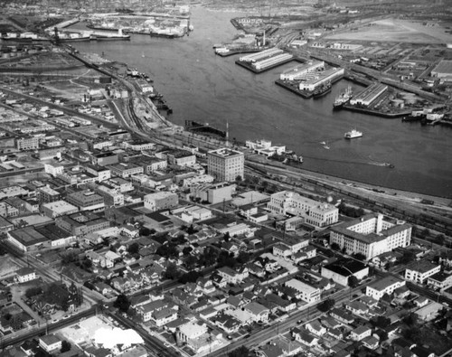 View of L.A. Harbor