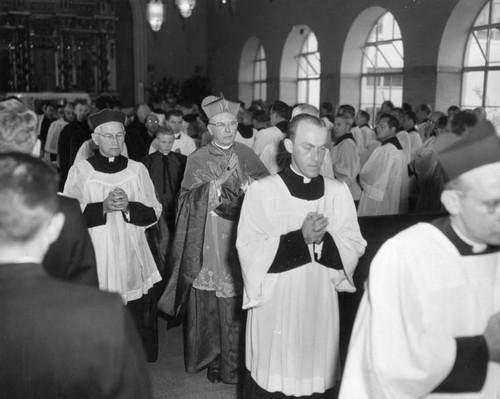 Catholic leaders in ceremony