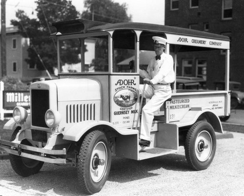 Adohr Creamery Company truck