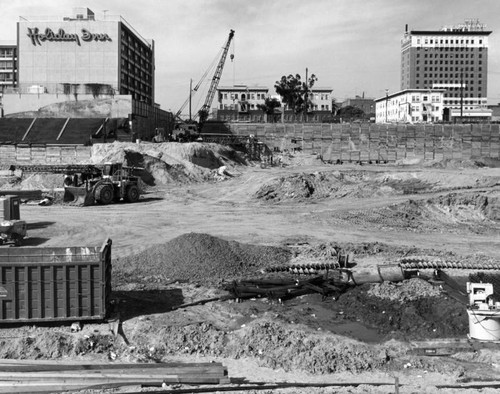 Garland Building under construction