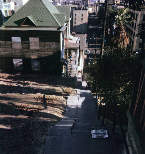 Third Street steps, Bunker Hill