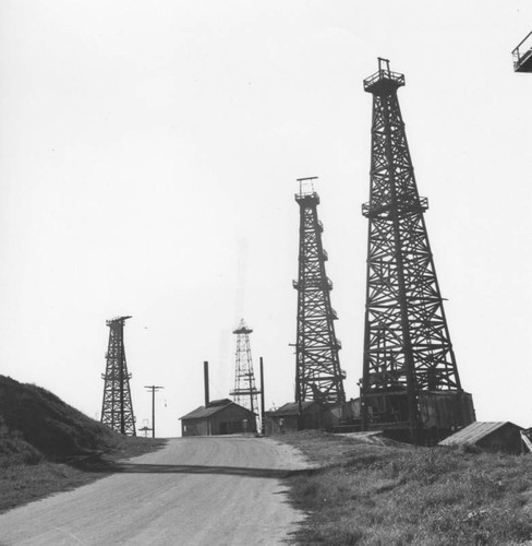 Oil derricks of Los Angeles, view 8