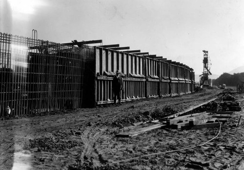 Steel used in Puddingstone Channel