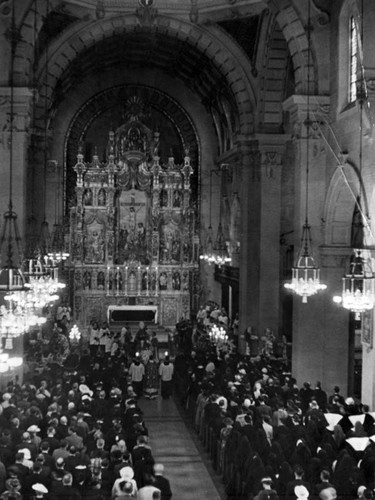 Edward L. Doheny funeral