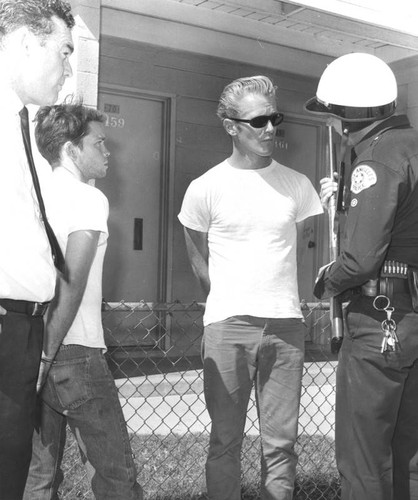 Handcuffed and detained, Watts Riots