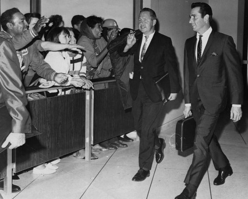 Sandy Koufax and Ron Fairly back in Los Angeles