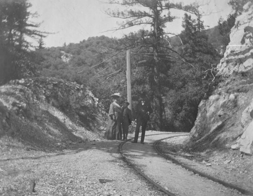 Mount Lowe Railway tourists