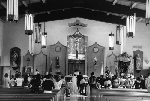 Wedding ceremony, Boyle Heights