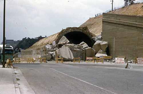 Hill Street Tunnel demolition