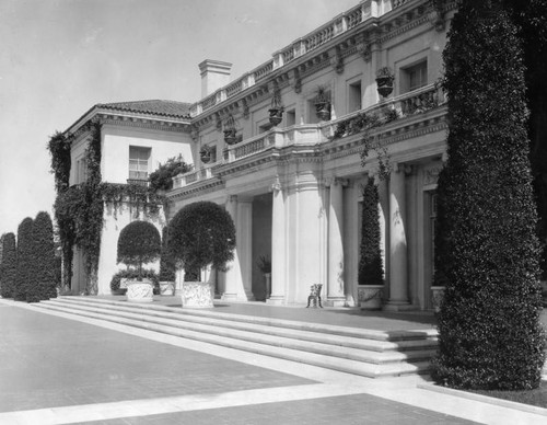 Mansion entrance