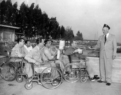 State official at barbecue