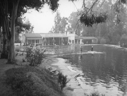 Clubhouse at the Rainbow Angling Club in Azusa