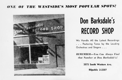 Record shop