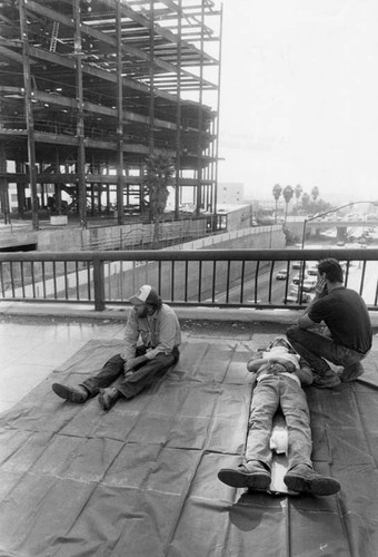 L.A. high-rise construction accident