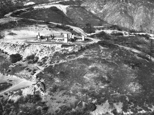 Malibu fire victim, looking north