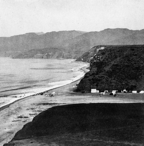 Mouth of Santa Monica Canyon