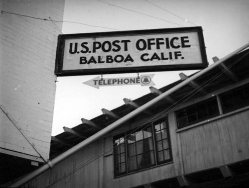 U.S. Post Office, Balboa