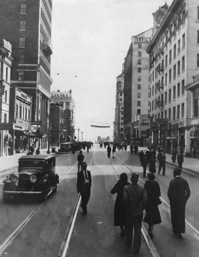 Pine St. after earthquake