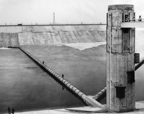 Baldwin Hills Reservoir construction