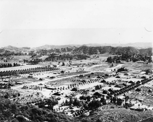 Early Eagle Rock, looking south and east