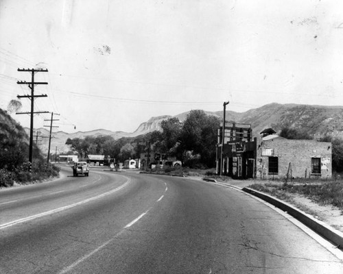 Freeway deadens once teeming rd