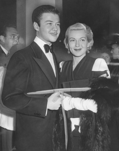 Lana Turner and Turhan Bey