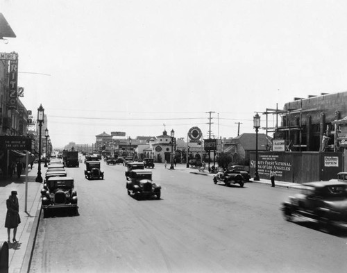 Wilshire Boulevard at La Brea Avenue