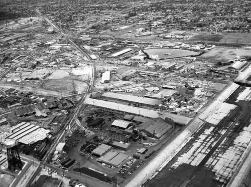 Alabama Pipe Company, South Gate, looking northwest