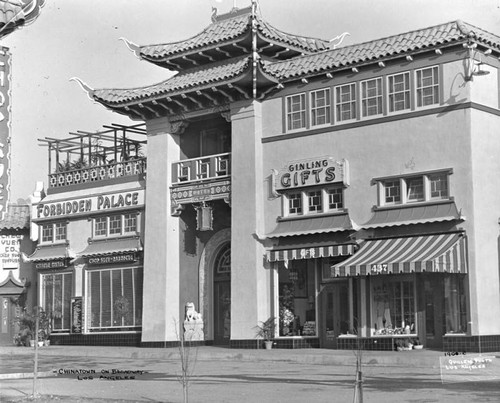 Y. C. Hong Building in New Chinatown