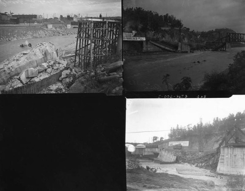 Santa Fe Bridge damage