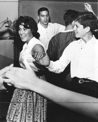 Folk dancing at Valley Cities Jewish Community Center