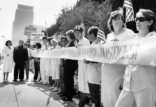 Women's Rights group prays for Justices