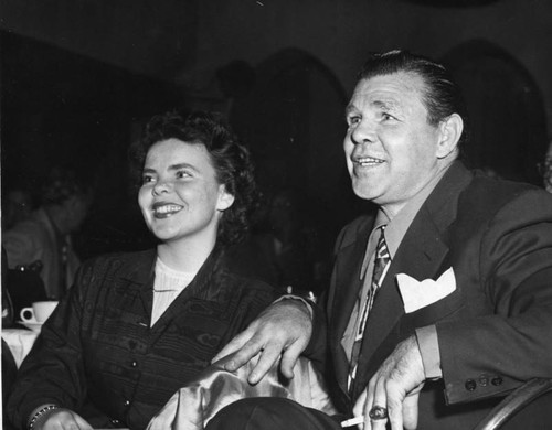 Mickey Walker and daughter Pat