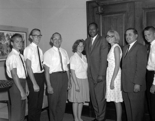 Councilman Tom Bradley at City Hall