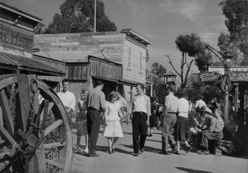 Knott's Berry Farm scene