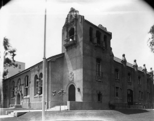 Closeup, Hollywood Branch Library