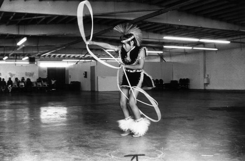 Navajo dance called the 'Hoop dance