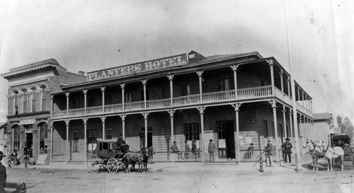 Planters Hotel in 1882